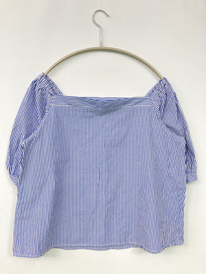 2PINK/ツーピンク/シャツ/ブラウス/トップス/ブルー/L