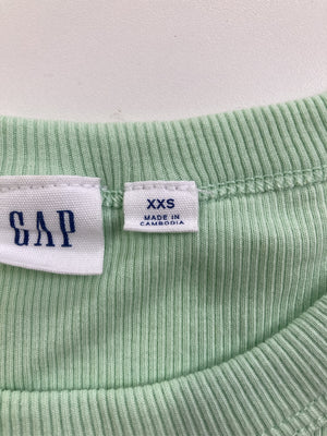 GAP/ギャップ/Tシャツ/カットソー/トップス/ライトグリーン/XXS
