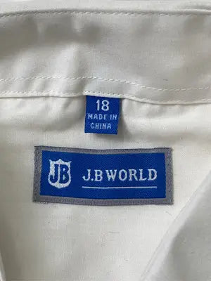 J.B WORLD/ビジネスシャツ/トップス/ホワイト/18