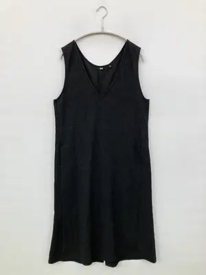 UNIQLO/ユニクロ/ワンピース/ワンピース/ドレス/グレー/L
