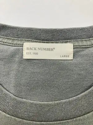 BACK NUMBER/バックナンバー/Tシャツ/カットソー/トップス/カーキ/LARGE
