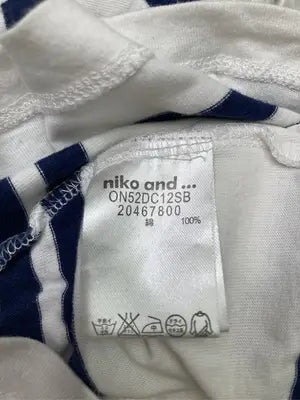 niko and .../ニコアンド/Tシャツ/カットソー/トップス/ホワイト