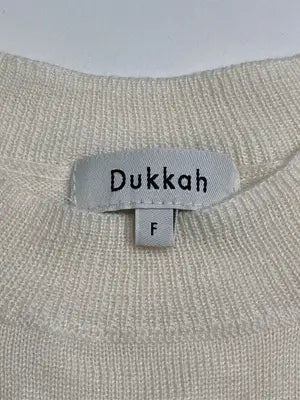 Dukkah/ドゥッカ/ニット/セーター/トップス/アイボリー/F