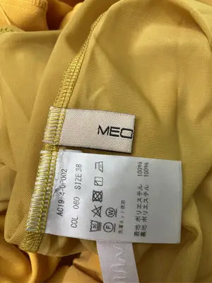 MEODUM/ワンピース/ワンピース/ドレス/イエロー/38