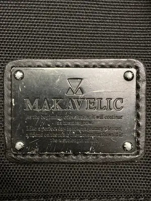 MAKAVELIC/バックパック/リュック/バッグ/ブラック