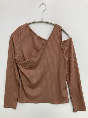 apres jour mignon/アプレジュールミニョン/Tシャツ/カットソー/トップス/ブラウン/F