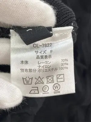 clear/クリア/Tシャツ/カットソー/トップス/ブラック/F