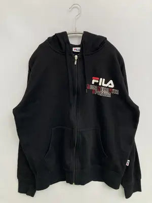 FILA/フィラ/パーカー/トップス/ブラック/L
