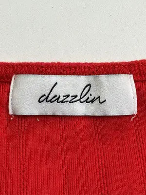 dazzlin/ダズリン/Tシャツ/カットソー/トップス/レッド/F