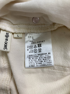 SHOO LA  RUE/シューラルー/チノパンツ/パンツ/アイボリー/L