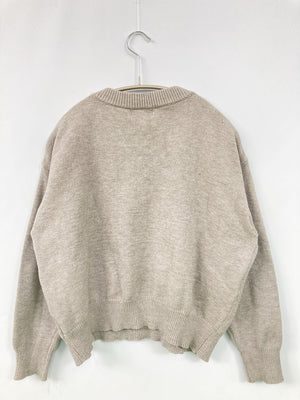 b2 STUDIO/ビーツースタジオ/ニット/セーター/トップス/グレー/M