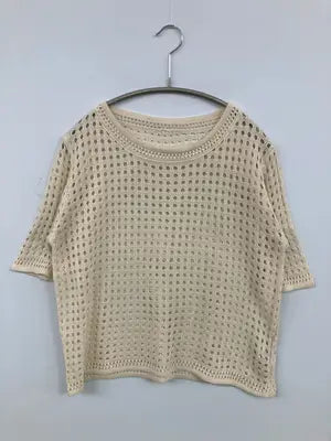 Doula Doula/ドゥーラドゥーラ/Tシャツ/カットソー/トップス/アイボリー