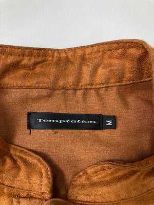 TEMPTATION/テンプテーション/シャツ/ブラウス/トップス/ブラウン/M