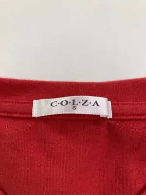 COLZA/コルザ/Tシャツ/カットソー/トップス/レッド/S