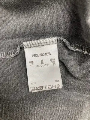 Perushu/ペルーシュ/Tシャツ/カットソー/トップス/グレー/L