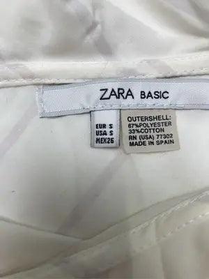 ZARA/ザラ/キャミソール/トップス/ホワイト/S