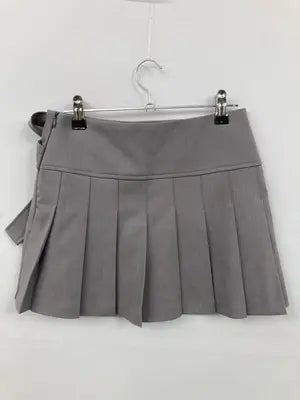 BUTTON 12/ショート/ミニスカート/スカート/グレー/M