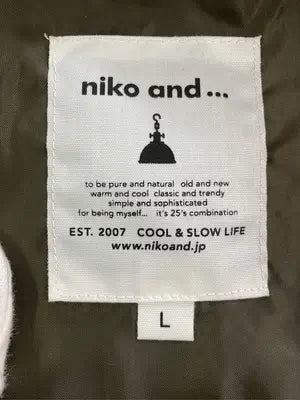 niko and .../ニコアンド/ベスト/トップス/ブラウン/L