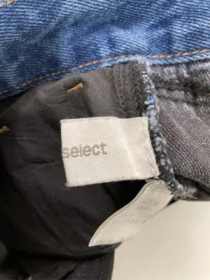 me+em select/ミームセレクト/デニムパンツ/パンツ/ブラック/XL