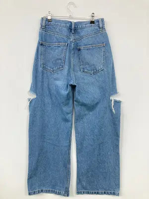 AS KNOW AS PINKY/アズノゥアズピンキー/デニムパンツ/パンツ/ブルー