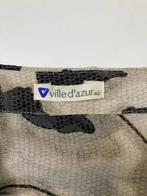 ville d'azur/ワンピース/ワンピース/ドレス/ブラウン/40