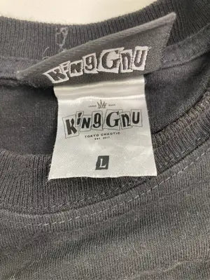 King Gnu/Tシャツ/カットソー/トップス/ブラック/L