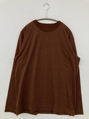 無印良品/ムジルシリョウヒン/Tシャツ/カットソー/トップス/ブラウン/M