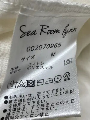 Sea Room lynn/シールームリン/シャツ/ブラウス/トップス/ホワイト/M