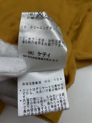 Tシャツ/カットソー/トップス/イエロー/M