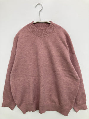 K&G/ニット/セーター/トップス/パープル/F