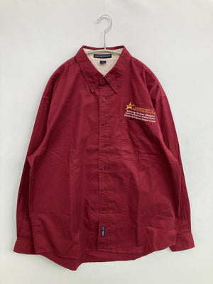 PORT AUTHORITY/ポートオーソリティー/シャツ/ブラウス/トップス/レッド/L