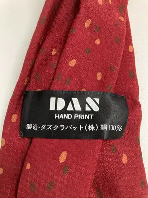 DAS/ネクタイ/ファッション雑貨/レッド