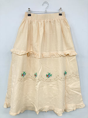 EIcamino/ロングスカート/スカート/ベージュ