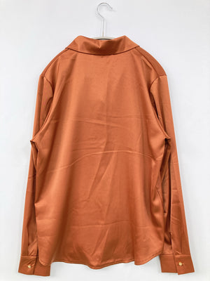 Peilit/シャツ/ブラウス/トップス/オレンジ