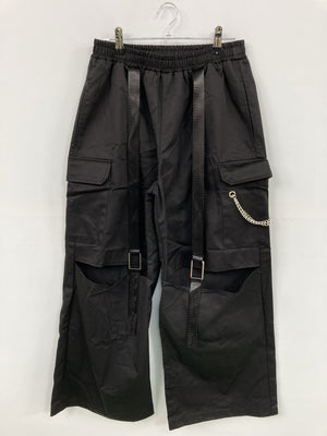 FLC/カーゴパンツ/パンツ/ブラック/L