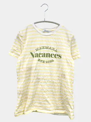MaxMara/マックスマーラ/Tシャツ/カットソー/トップス/イエロー/XS