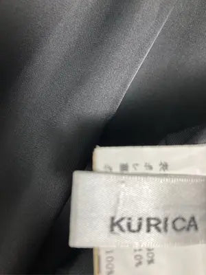 KURICA/チェスターコート/ジャケット/アウター/ブラック/M