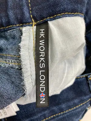 HK WORKS LONDON/エイチケーワークスロンドン/デニムパンツ/パンツ/ネイビー/L
