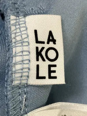LAKOLE/ラコレ/ロングスカート/スカート/スカイブルー/M