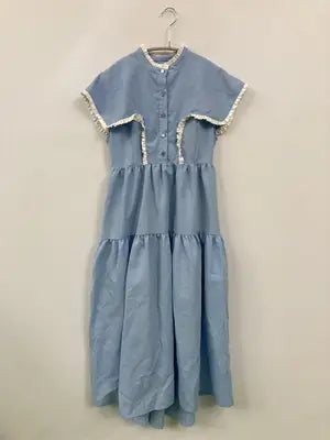 INTER FACTORY/インターファクトリー/ワンピース/ワンピース/ドレス/スカイブルー/F