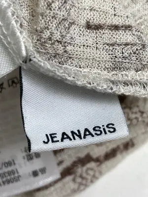 JEANASIS/ジーナシス/Tシャツ/カットソー/トップス/ベージュ/F