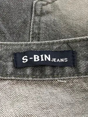 S-BIN JEANS/デニムパンツ/パンツ/ブラック/M