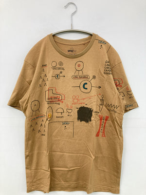 SPRZNY/Tシャツ/カットソー/トップス/ブラウン/S