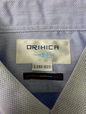 ORIHICA/オリヒカ/ビジネスシャツ/トップス/ブルー/L(41-82)