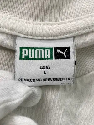PUMA/プーマ/Tシャツ/カットソー/トップス/ホワイト/L