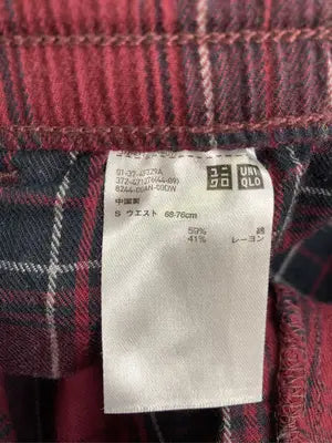 UNIQLO/ユニクロ/その他パンツ/パンツ/レッド/S