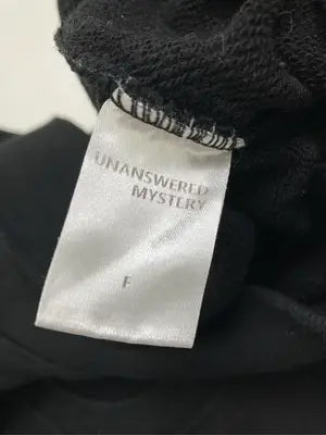 UNANSWERED MYSTERY/スウェット/トップス/ブラック/F