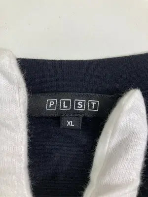 PLST/プラステ/Tシャツ/カットソー/トップス/ブラック/XL