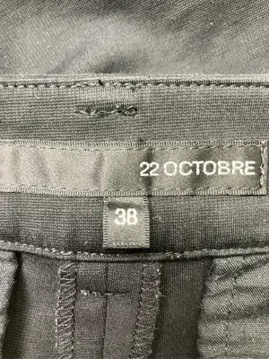 22 OCTOBRE/ヴァンドゥーオクトーブル/その他パンツ/パンツ/ブラック/38