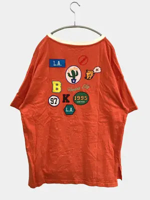 HONEYSUCKLE ROSE/ハニーサックルローズ/Tシャツ/カットソー/トップス/オレンジ/MEDIUM